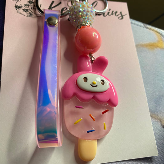 Melody ice cream keychain