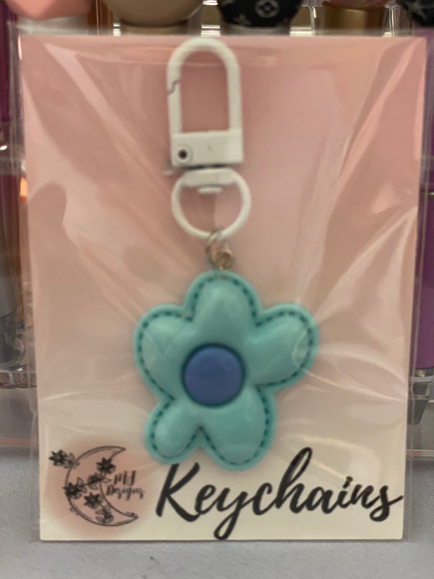 Flower keychain